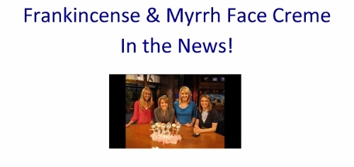 Kare 11 News Talk Frankincense & Myrrh Face Creme